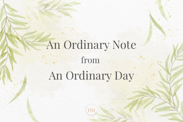 A change that changed everything